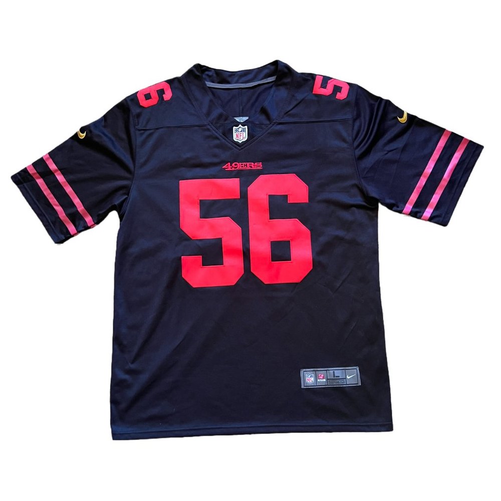 Nike 49er Black Jersey Alexander 56 L